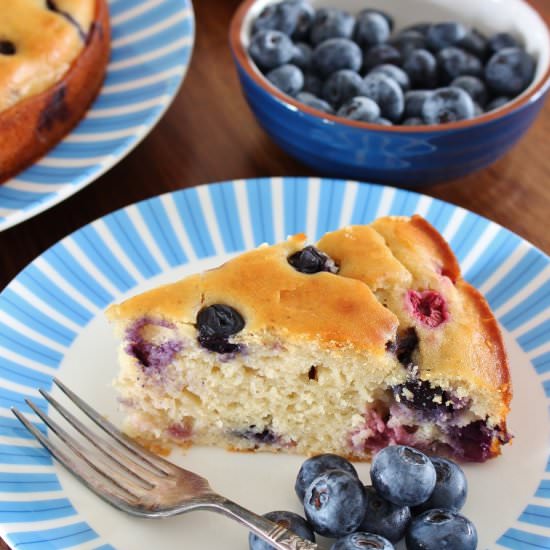 Berry Ricotta Cake
