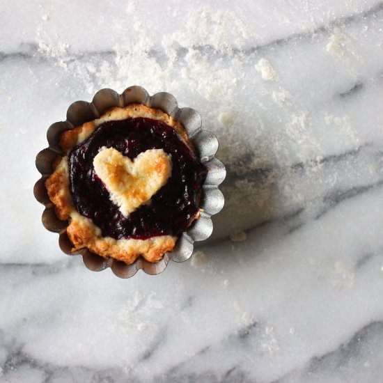 Mini Blackberry Pie