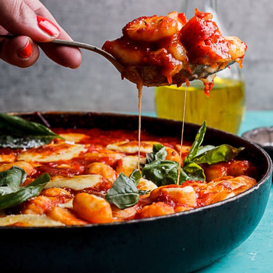 Baked Caprese Gnocchi