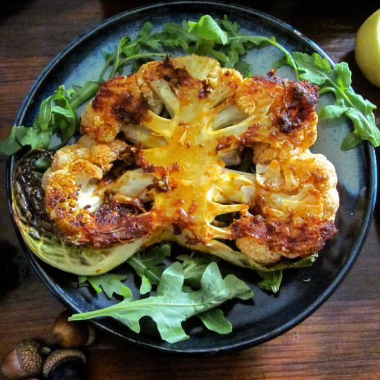 Umami Roasted Cauliflower