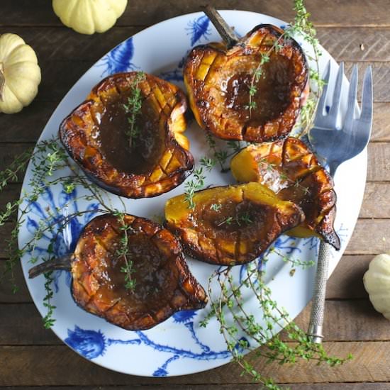Brown Sugar / Mustard Glazed Squash