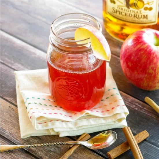 Spiked Apple Cider Tea