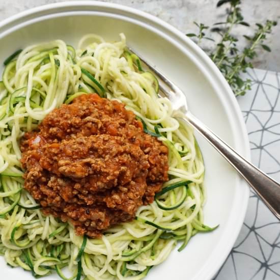 Zucchini Noodles