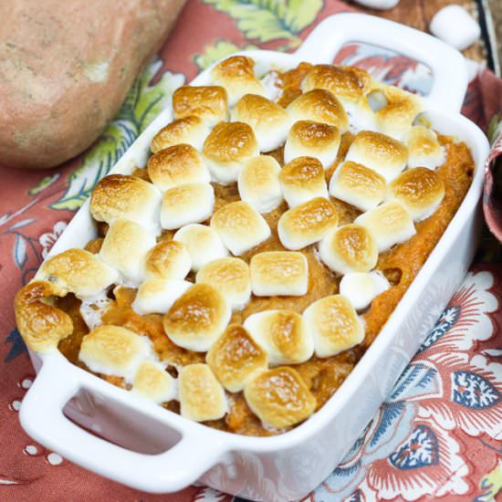 The Best Sweet Potato Casserole