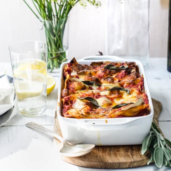 Lasagna alla Norma