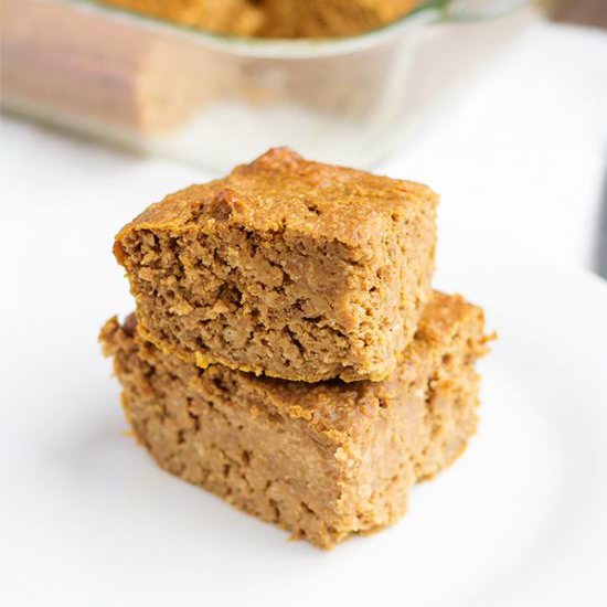 Pumpkin Protein Bars