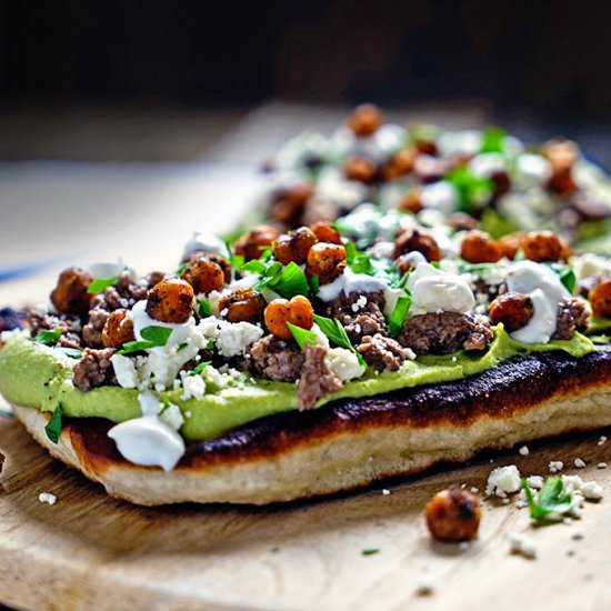 Mediterranean Flatbread Melts