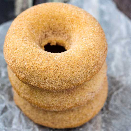 Baked Pumpkin Spice Donuts