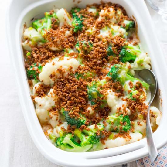 Broccoli and Cauliflower Casserole