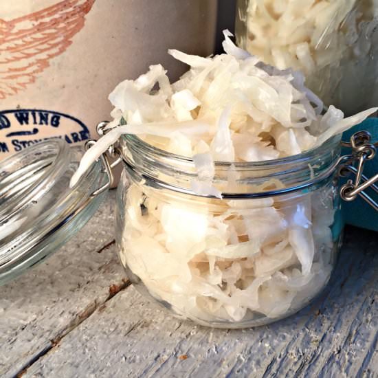 Homemade Sauerkraut