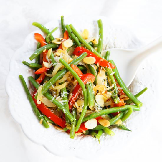 Red & Green Vegetable Saute