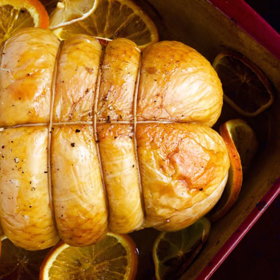 Sweet Tea Brined Turkey Breast