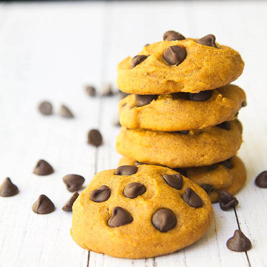 GF Chocolate Chip Pumpkin Cookies