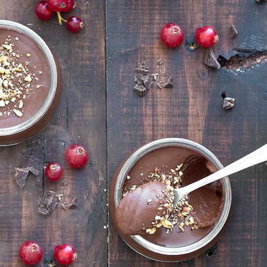 Dark Chocolate Water Mousse