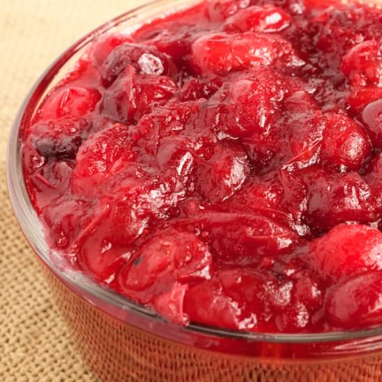 Holiday Cranberry Compote