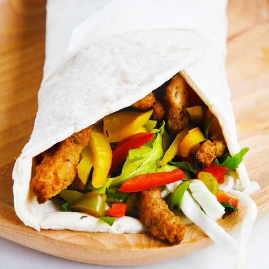 Flavorful Vegan Fajitas
