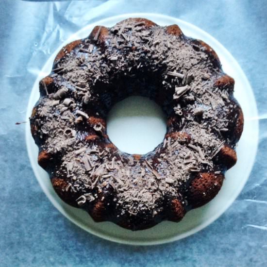 Triple Chocolate Bundt Cake