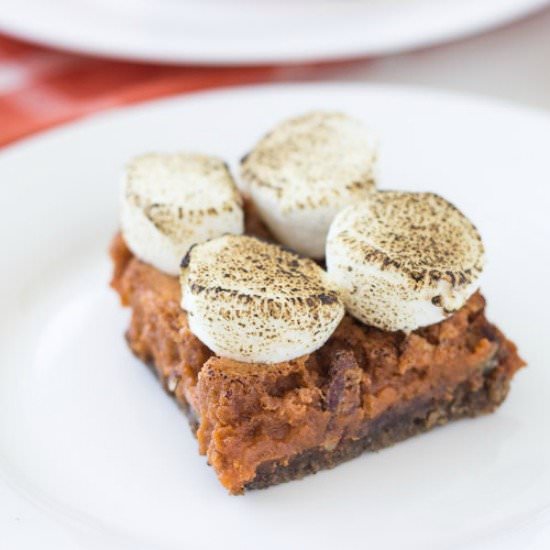 Pumpkin Pecan Pie Bars