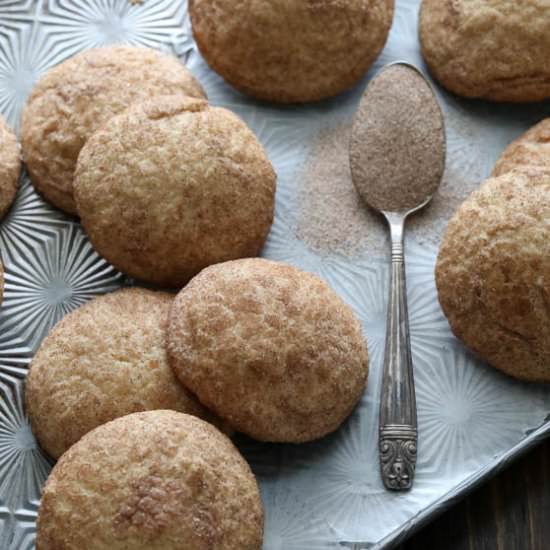 Apple Butter Snickerdoodles