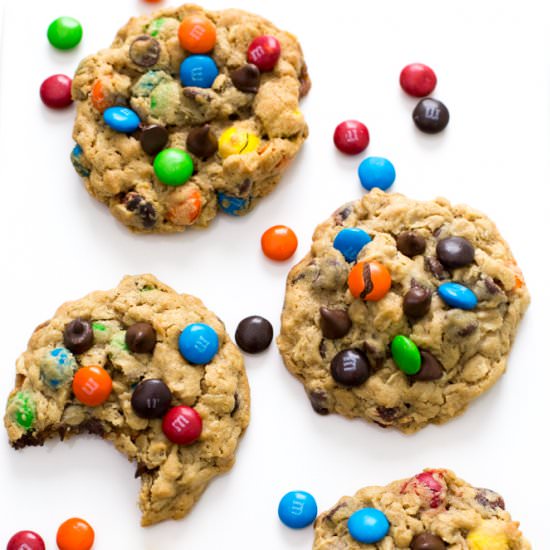 Monster M & M Cookies
