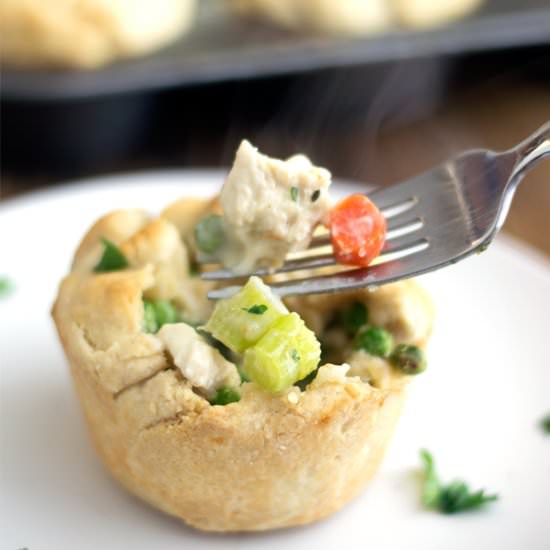 Muffin Tin Chicken Pot Pies