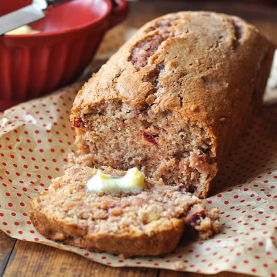 Cranberry Walnut Bread