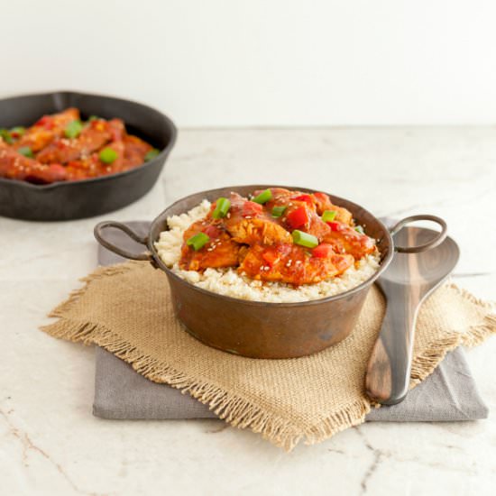 Slow Cooker Sesame Ginger Chicken