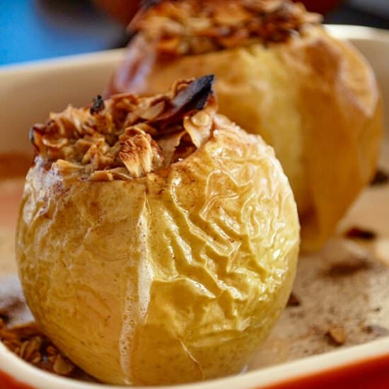 Baked Apples Streusel