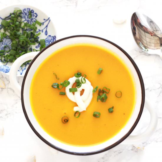 Hubbard Squash Soup