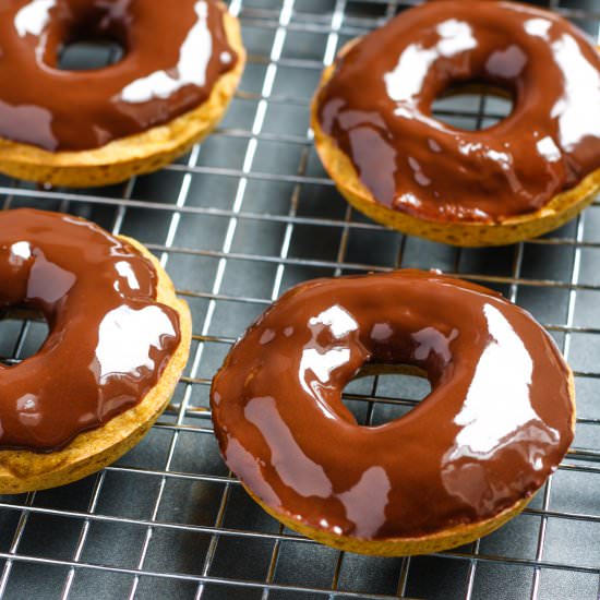 Whole Wheat Pumpkin Donuts