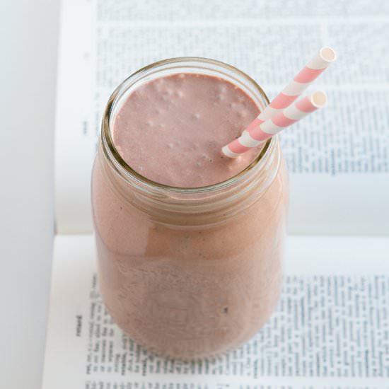 Chocolate Strawberry Smoothie
