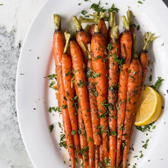 Maple-Glazed Carrots