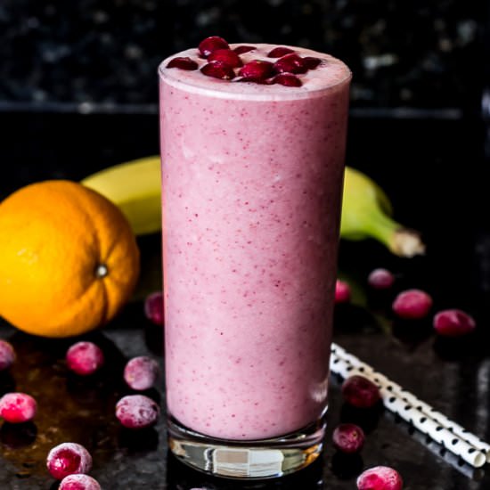Cranberry & Banana Smoothie