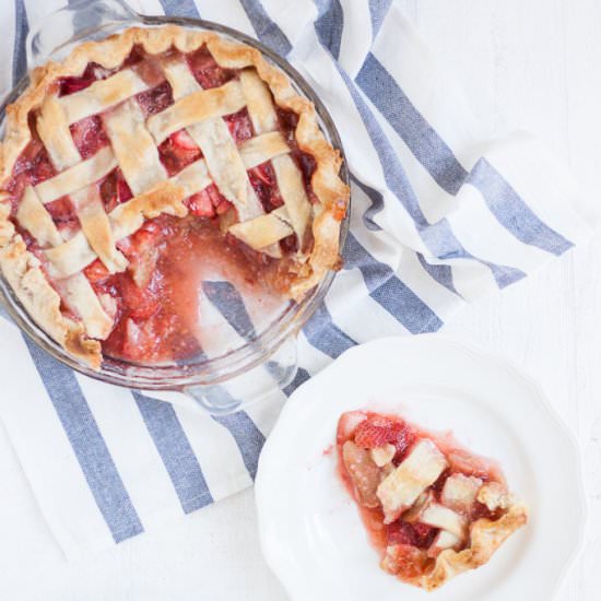 Strawberry Rubarb Pie