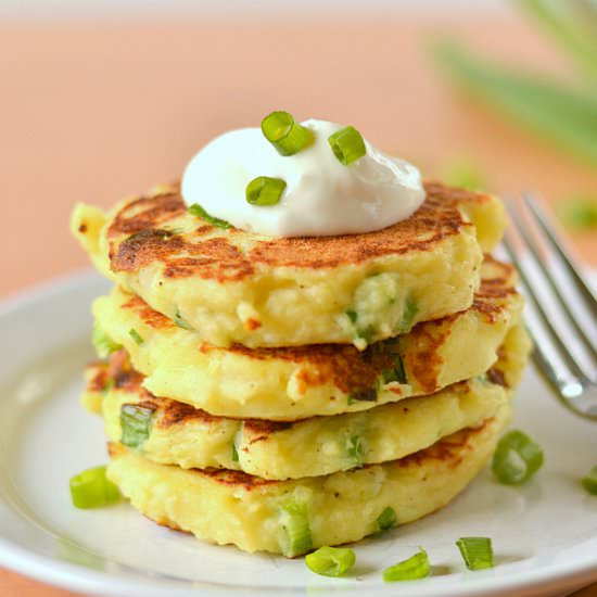 Mashed Potato Pancakes