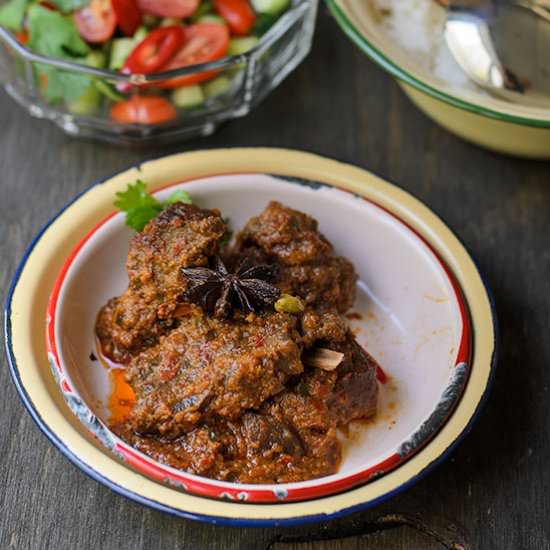 Terengganu Mild Beef Rendang