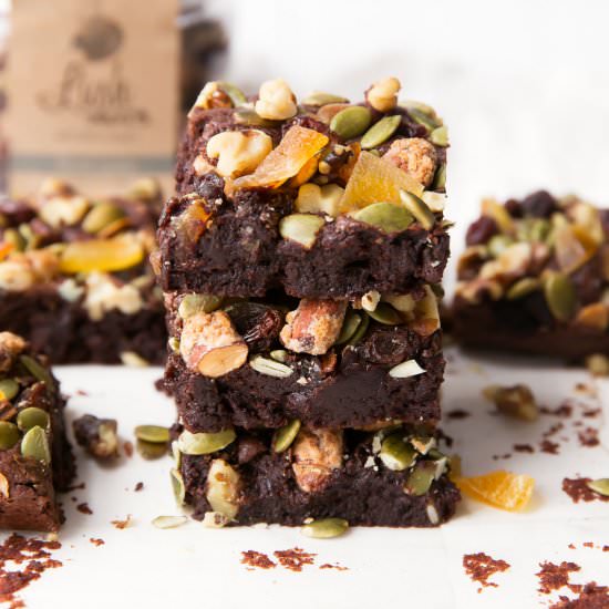 Trail Mix Brownies
