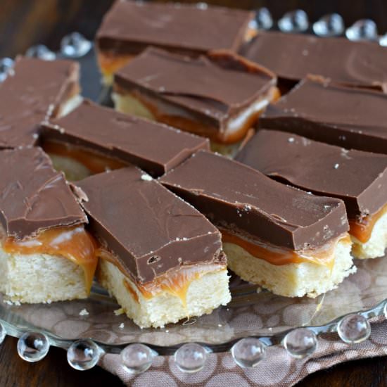 Homemade Twix Bars