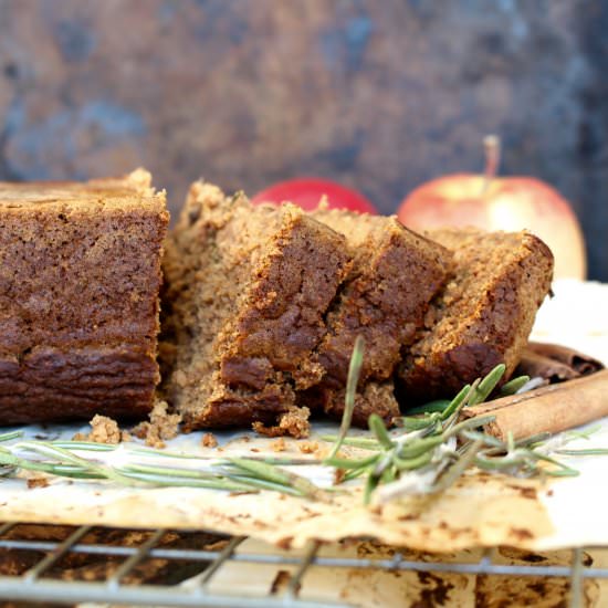 Rosemary Ginger Upside Down Cake