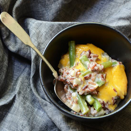 Green Bean and Red Rice Casserole