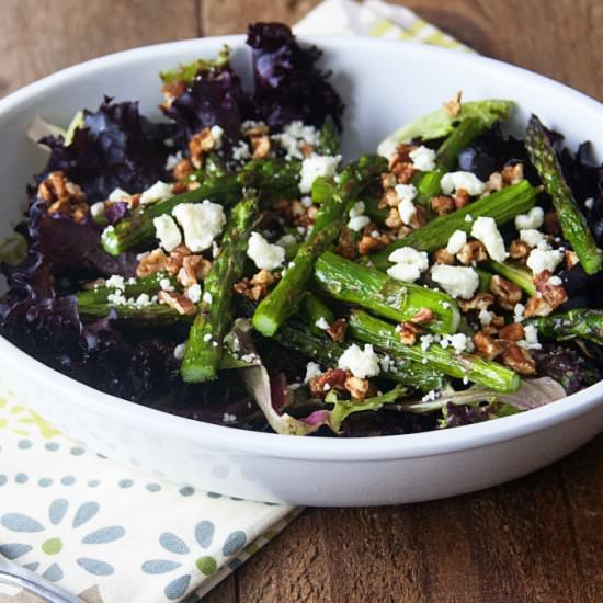 Roasted Asparagus Salad