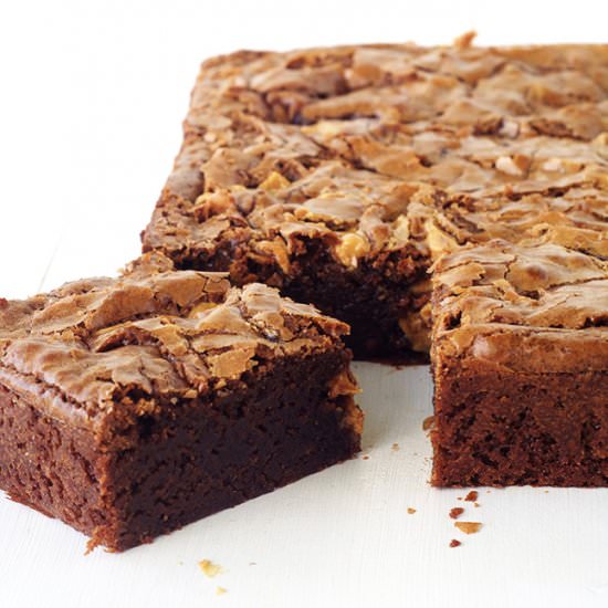 Peanut Butter and Jelly Brownies
