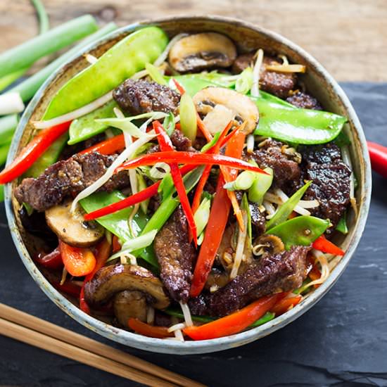 Asian Beef with Vegetables