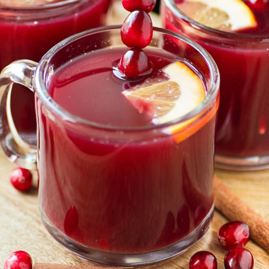 Cranberry Mulled Wine