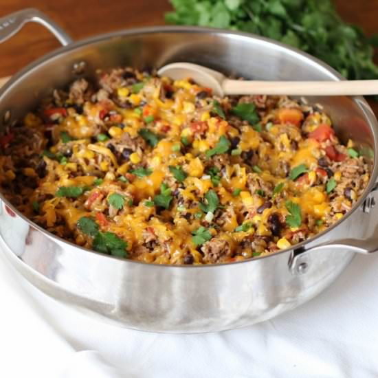 One Pot Burrito Bowls