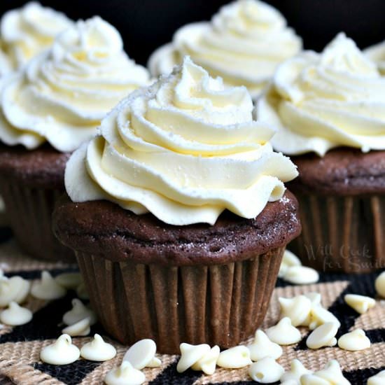 Double Chocolate Cupcakes