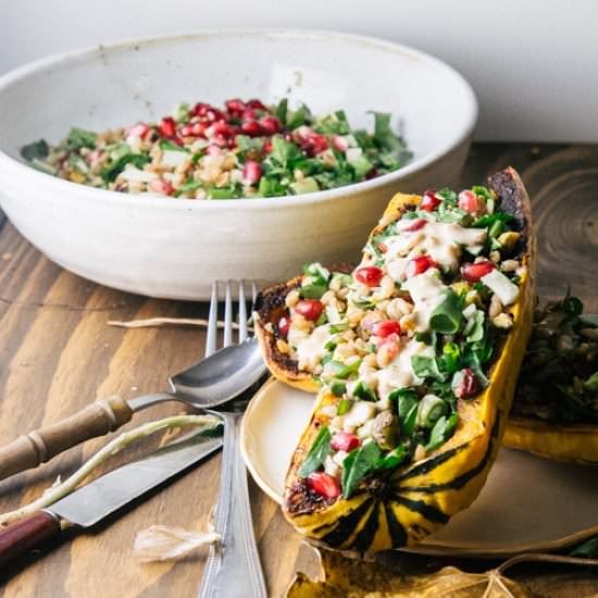 Stuffed delicata