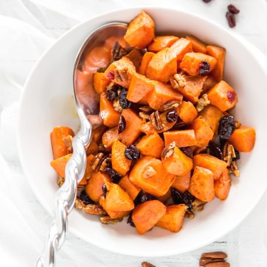 Brown Butter Sweet Potatoes