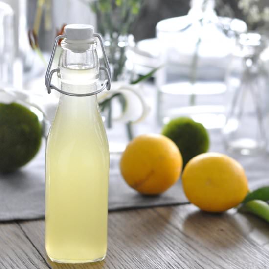 Meyer Lemon Simple Syrup