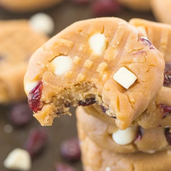 White Chocolate Cranberry Cookies